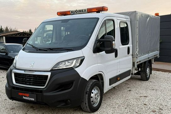 Peugeot Boxer Zabudowa Brygadowa + Skrzynia z plandeką