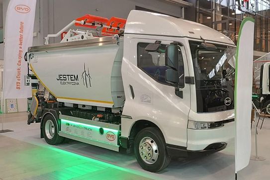 BYD ETM6 LUX Śmieciarka