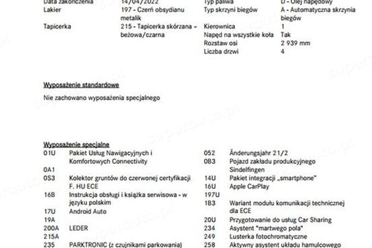 Mercedes Klasa E 220 d 4-Matic