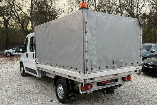Peugeot Boxer Zabudowa Brygadowa + Skrzynia z plandeką