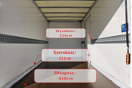 Peugeot Boxer Kontener 8EP + Winda