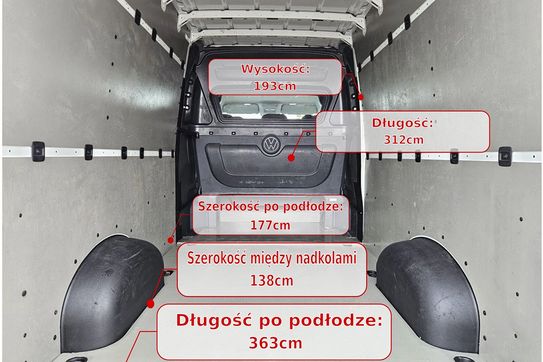 Volkswagen Crafter L4H2 Zabudowa Brygadowa