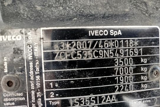 Iveco Daily 35S18 Autolaweta Hi-Matic