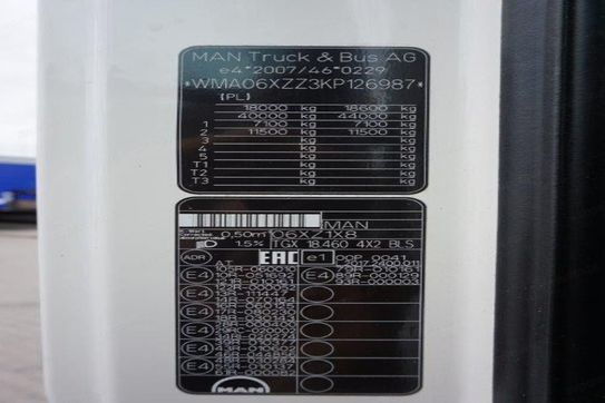 MAN TGX 18.460 4x2 BLS XXL 06X
