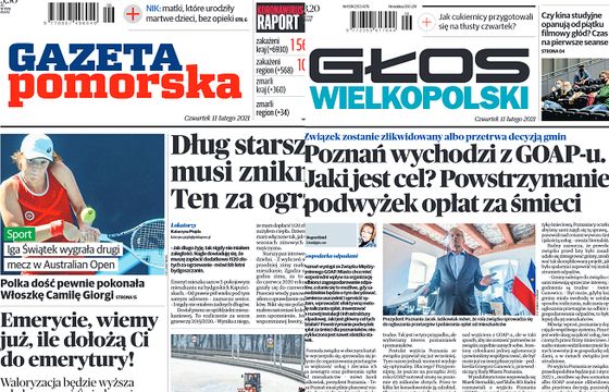Dzienniki regionalne ze spadkiem rozpowszechniania płatnego o 19 proc., najwięcej straciła „Polska Metropolia Warszawska”