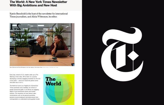 "New York Times" rusza z nowym newsletterem. "Nie chcemy po prostu wysyłać artykułu e-mailem"