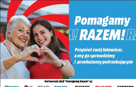 Tańszy telewizor za wsparcie dla potrzebujących. Nowa akcja MediaMarkt