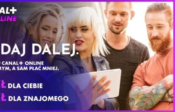 Canal+ online wprowadził zniżki dla subskrybentów polecających usługę
