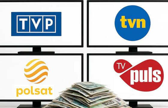 Tak zarabiają telewizje. TVP największa, TVN i Puls najbardziej zyskowne