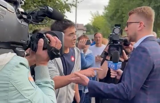 Reporter „Wiadomości” oskarża ochroniarzy Tuska. "Funkcjonariusz mediów rządowych zaczepiał i prowokował"