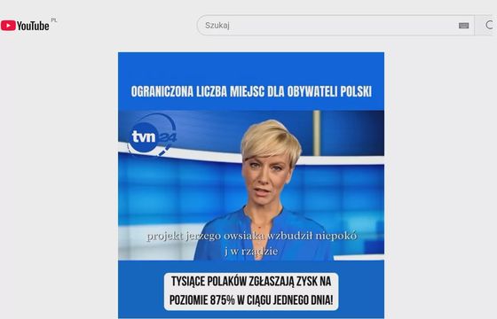 YouTube usunął kontrowersyjny kanał podszywający się pod znane media
