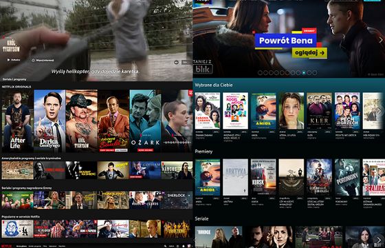 Netflix na czele, Player przed TVP VOD i CDA Premium. W dół vod.pl i Ipla