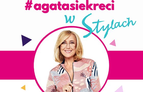 Agata Młynarska z nowym cyklem na Instagramie TVN Style – "#agatasiekreci w Stylach"