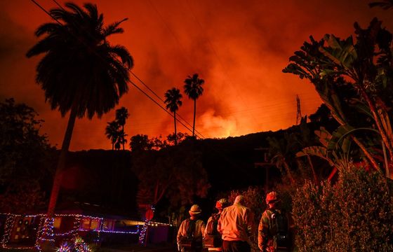 Pożary w Los Angeles wstrzymują seriale. Zniszczonych wiele planów zdjęciowych