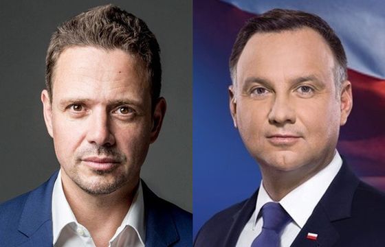 Sondaż prezydencki: 49 proc. dla Andrzeja Dudy; 46,4 proc. dla Rafała Trzaskowskiego