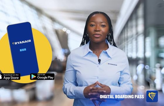 Ryanair wycofuje drukowane karty pokładowe. Od teraz tylko aplikacja