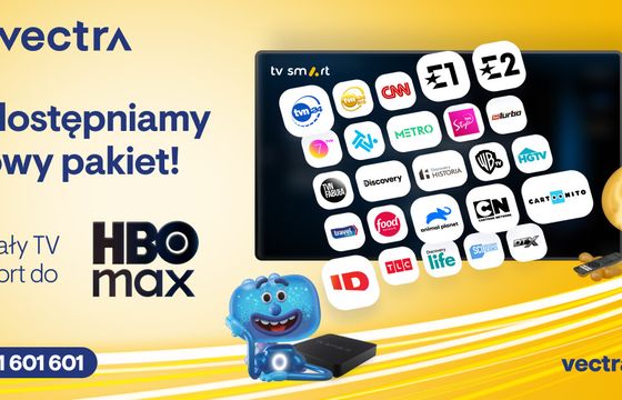 Vectra pierwszym operatorem z najszerszym pakietem HBO Max