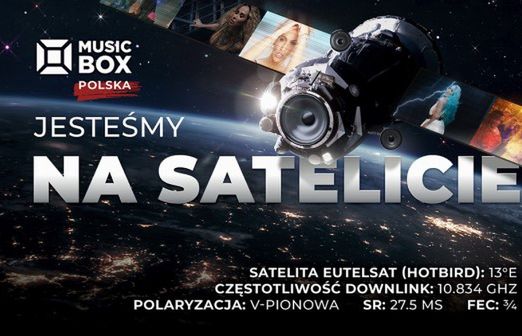 Kanał Music Box Polska testuje na satelicie Hot Bird 13E