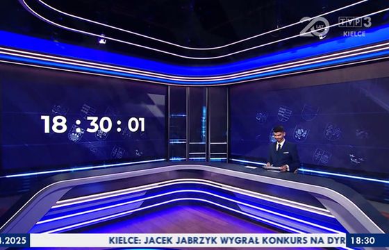 Ośrodek TVP zmienił studio newsowe. "Nowy początek"