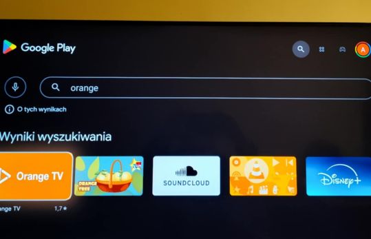 Aplikacja Orange TV na Android TV na razie tylko dla nowych klientów