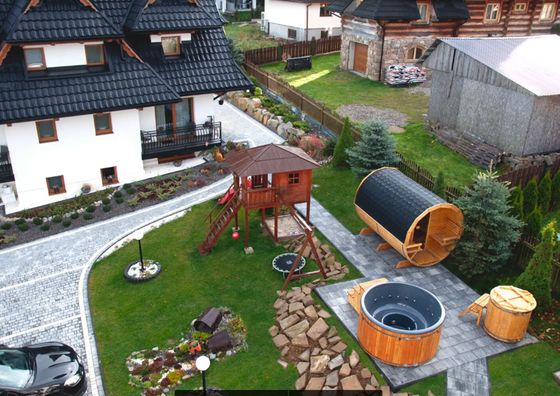 Apartamenty Dwupoziomowe Dwa Widoki Jacuzzi & Sauna Ząb