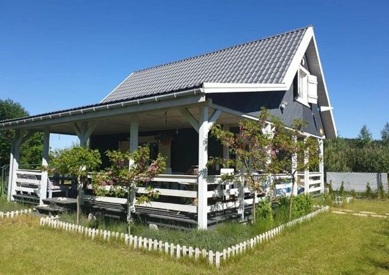 Szary Domek Osada Kujawska Piotrków Kujawski
