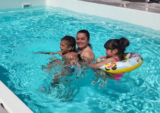 Domki całoroczne jacuzzi basen Sunny Baltic Rusinowo Jarosławiec 