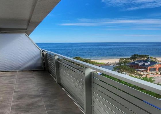 HOLIDAY HOME Slavia New 600 przy plaży z widokiem na morze