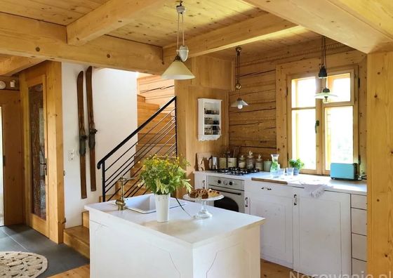 Góralski dom w Łostówce Mszana Dolna