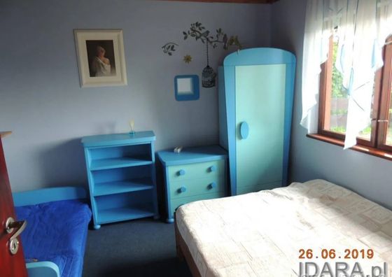 Dom nad jeziorem i w otoczeniu lasów Biskupiec