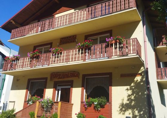 Dom gościnny Pod Zapalenicą w centrum Szczyrk