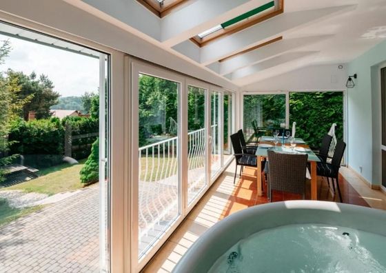 Abramówka - Dom z Jacuzzi Polańczyk