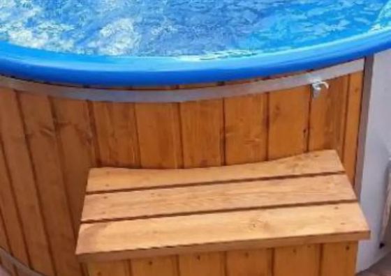 ZACISZE Domek na Kaszubach Brodnica Dolna z balią z jacuzzi