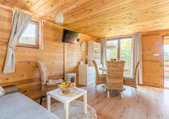 ZACISZE Domek na Kaszubach Brodnica Dolna z balią z jacuzzi
