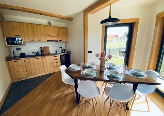 Kanylosek Luksusowe Domki Drewniane Czerwienne Ząb