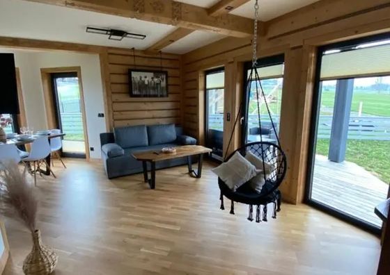 Kanylosek Luksusowe Domki Drewniane Czerwienne Ząb