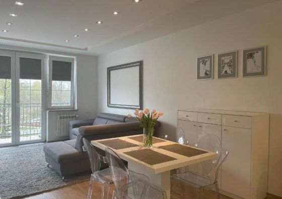 Nowoczesny Apartament z widokiem na rzekę i jezioro Ełk