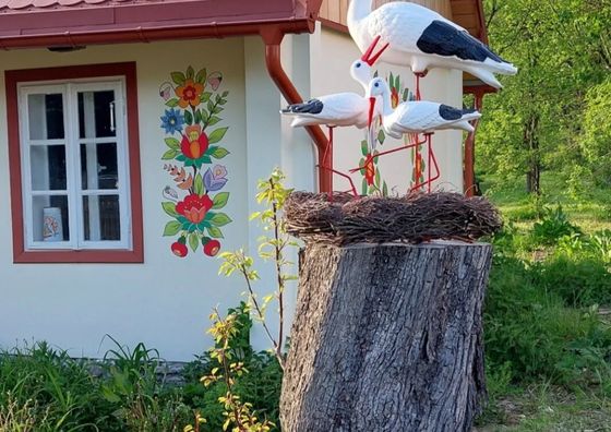 Malowany Domek - Dudkówka 1908 Przymiłowice 