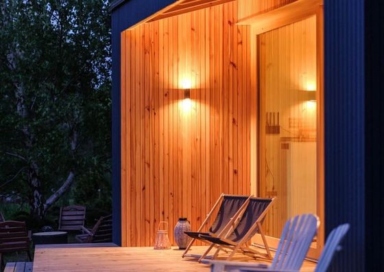 Lunette Lodge z sauną nad jeziorem (10 osób) Janówko