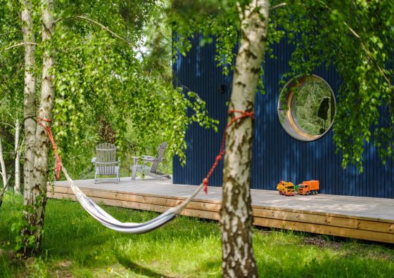 Lunette Lodge z sauną nad jeziorem (10 osób) Janówko