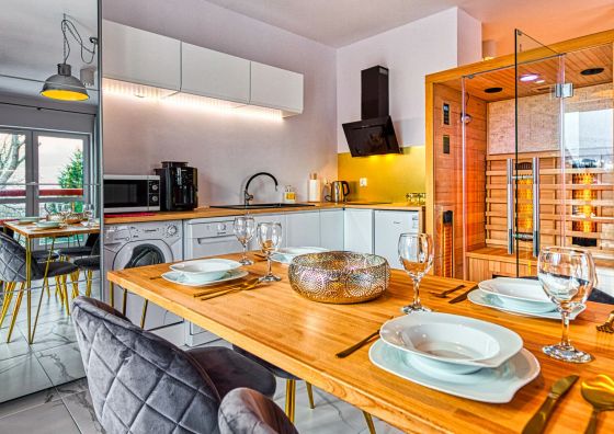 Apartament Sępia Góra Premium z Sauną - 5D Apartamenty Świeradów-Zdrój