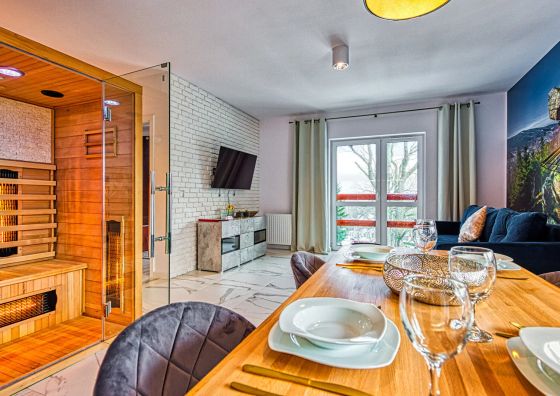 Apartament Sępia Góra Premium z Sauną - 5D Apartamenty Świeradów-Zdrój