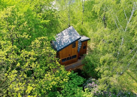  Domek na drzewie Węgiełek Treehouse Kazimierz Dolny