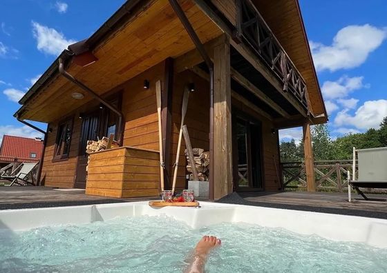 Dom Gabriela  z jacuzzi Wypoczynek na Gulbitach 