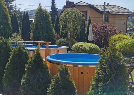 Wieczorek Pokoje Gościnne Całoroczne jacuzzi ogrodowe Szczyrk