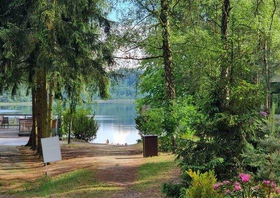 Ośrodek La La Las - domki letniskowe w lesie nad jeziorem