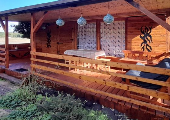 Sasino koło Łeby - domek z tarasem