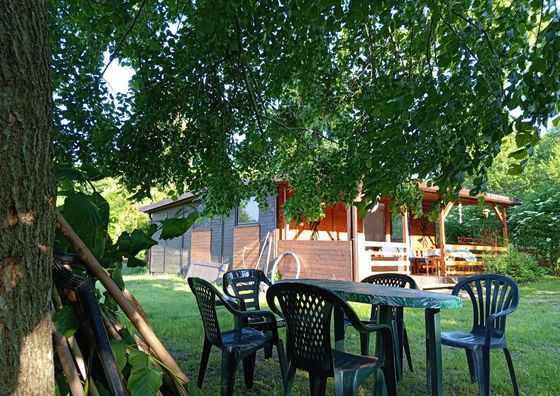 Sasino koło Łeby - domek z tarasem