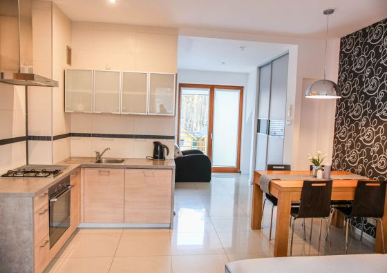 Apartamenty przy plaży. Willa 