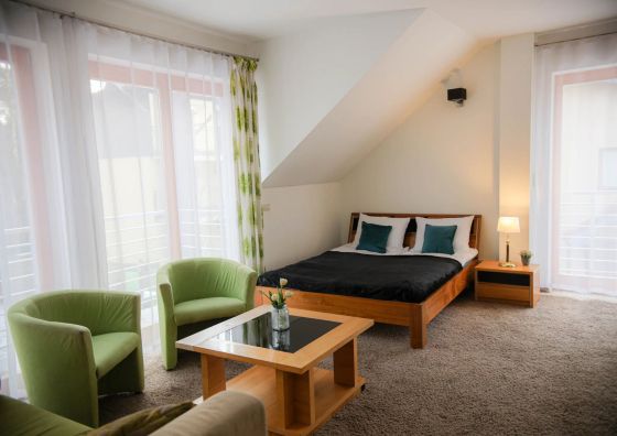 Apartamenty przy plaży. Willa 